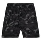 A Bathing Ape Color Camo Shark Beach Shorts (Black)