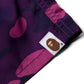 A Bathing Ape Color Camo Shark Beach Shorts (Purple)