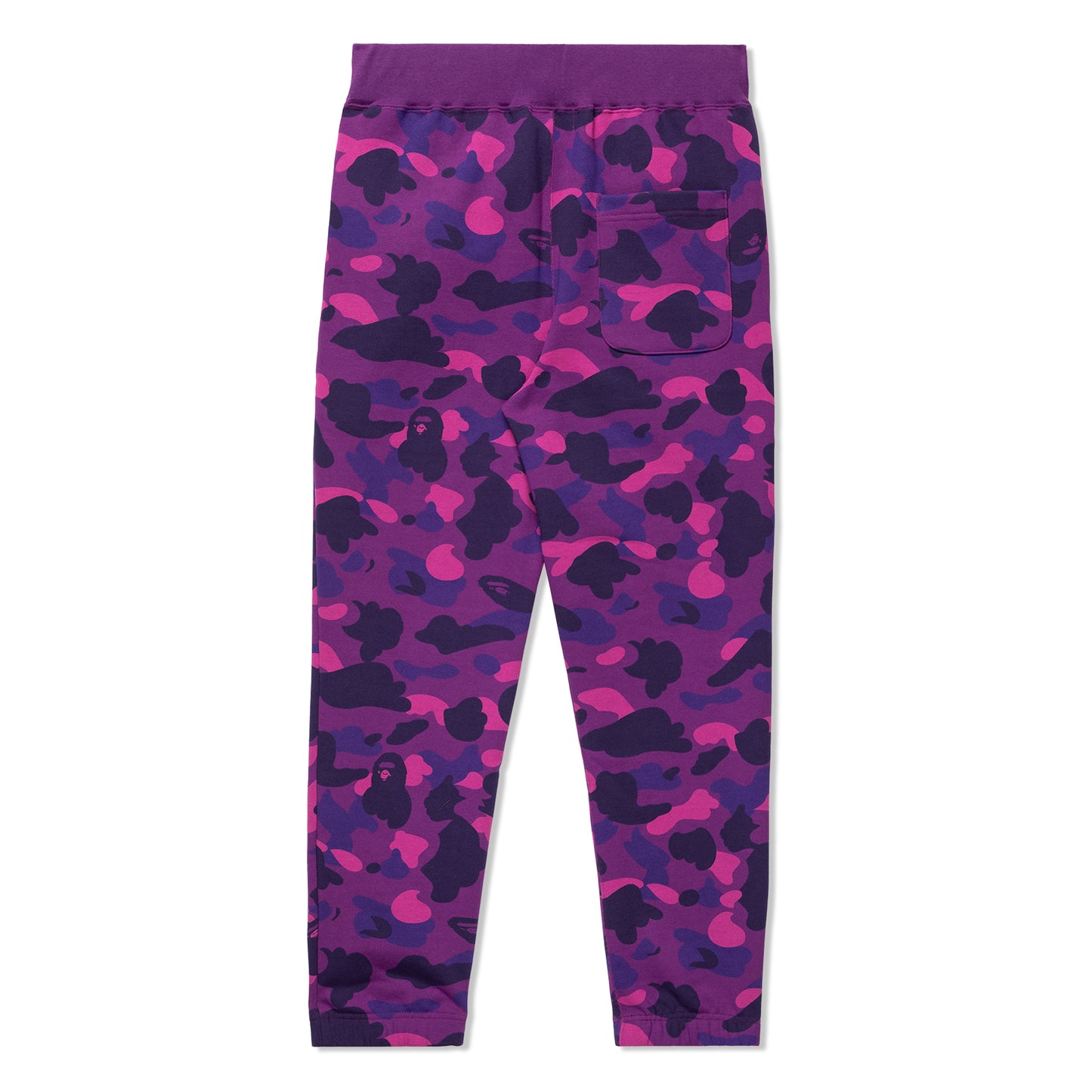 A Bathing Ape Color Camo Sweat Pants (Purple)