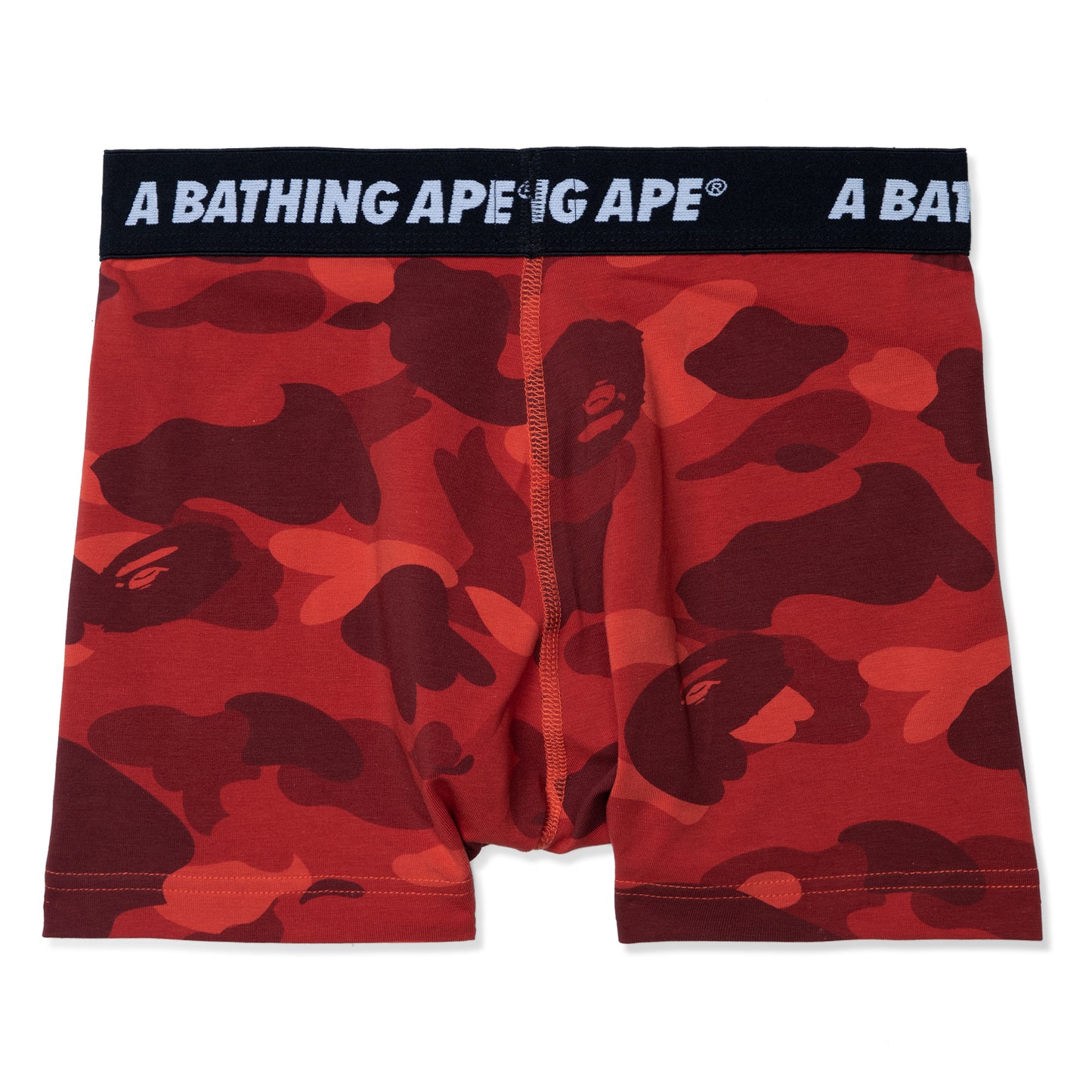 A Bathing Ape Color Camo Trunks (Red)