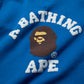 A Bathing Ape Kids College Crewneck (Blue)