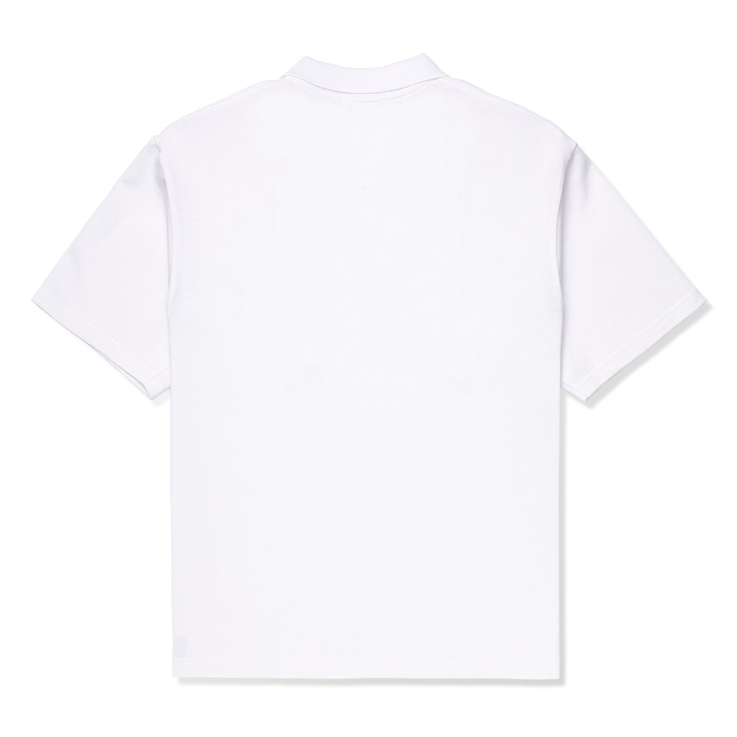 A Bathing Ape Multi Fonts Relaxed Fit Polo (White) – Concepts