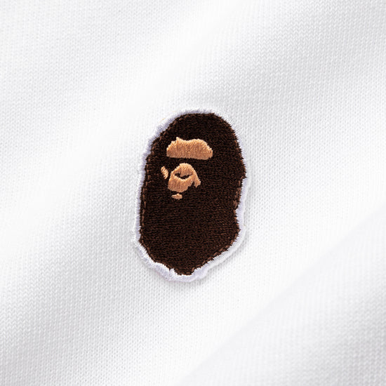 A Bathing Ape Multi Fonts Relaxed Fit Polo (White)