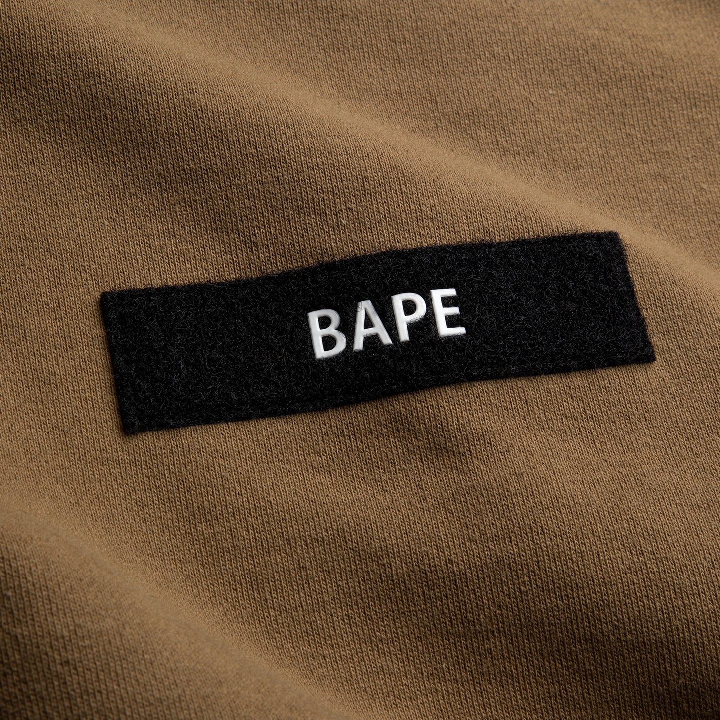 A Bathing Ape STA Jacquard Relaxed Fit Crewneck (Olive Drab)