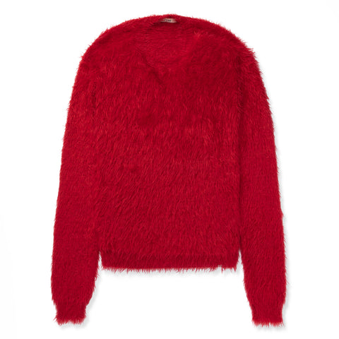 1017 ALYX 9SM Feather Crewneck Sweater (Red)
