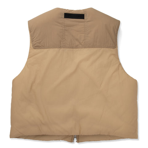 1017 ALYX 9SM Garment Dye Puffer Vest (Beige)