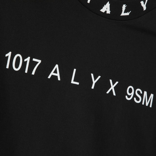 1017 ALYX 9SM Short Sleeve Tee Shirt Print (Black)