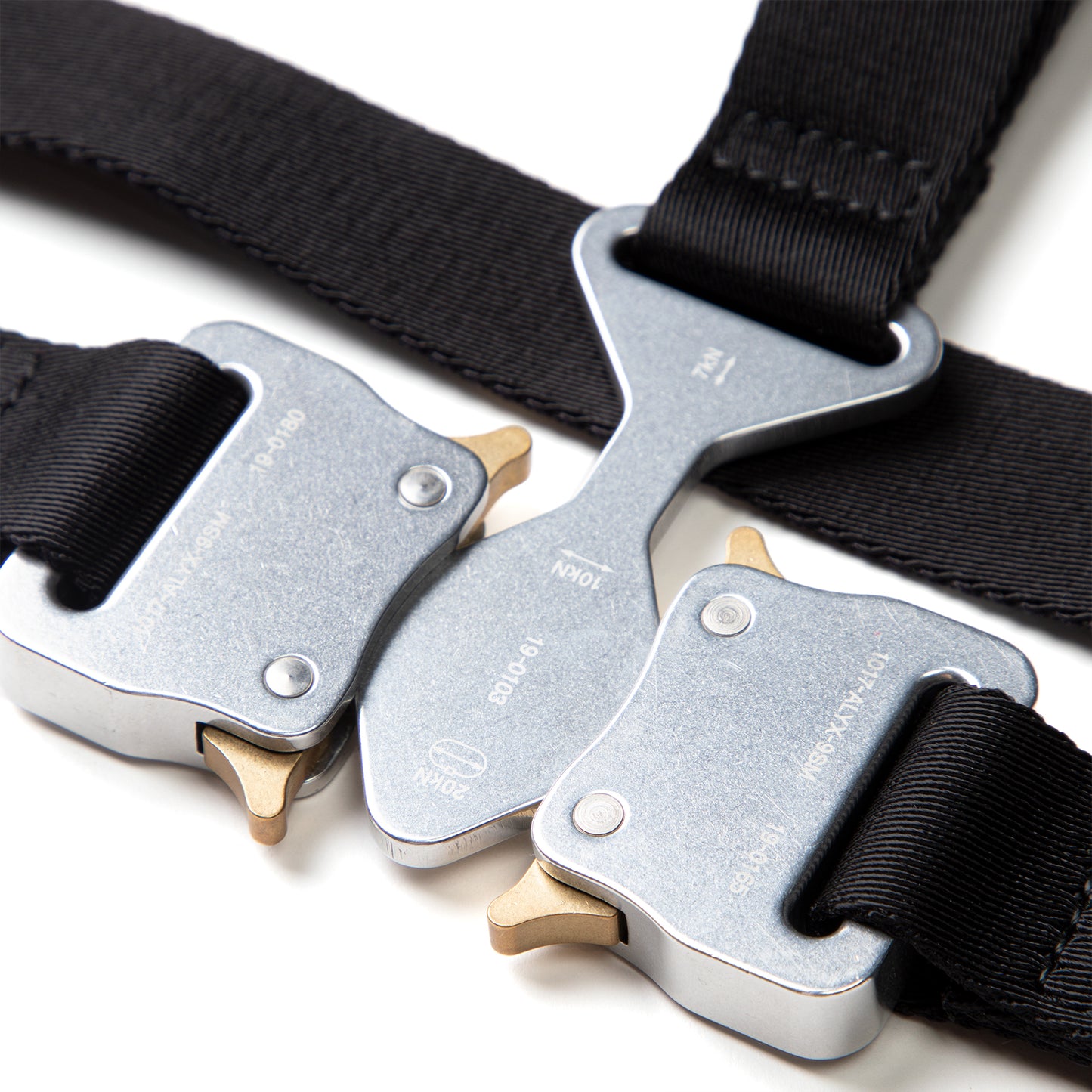 1017 ALYX 9SM Tri-Buckle Chest Harness (Black)