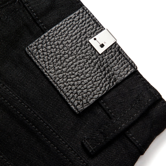 1017 ALYX 9SM Womens True Black 6 Pocket Jean with a Ring (Black)