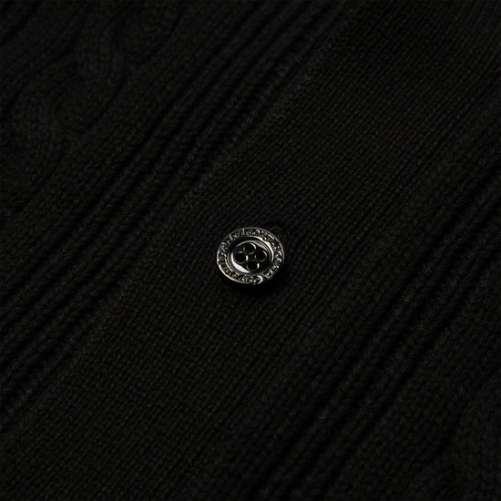 Advisory Board Crystals Abc. 123. Cableknit Cardigan (Anthracite Black)