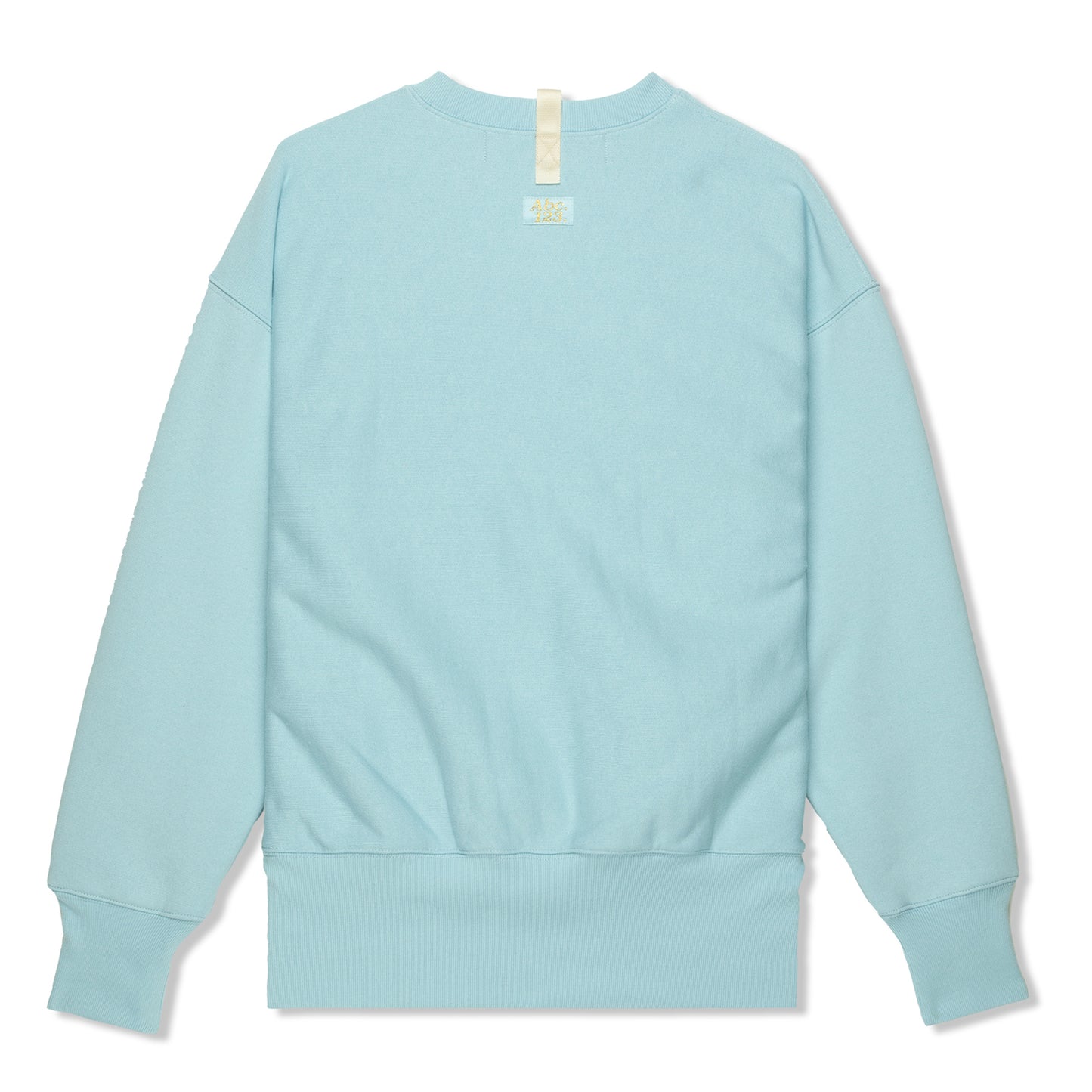 Advisory Board Crystals Abc. 123. Fleece Crewneck with Waffle Thermal (angelite blue)