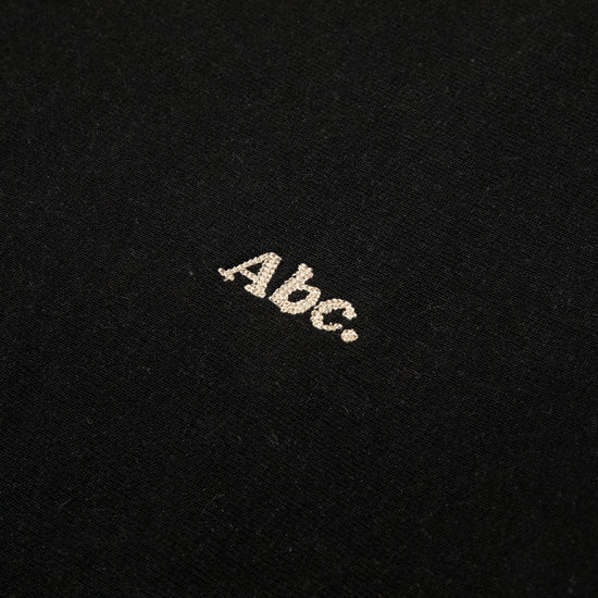 Advisory Board Crystals Abc. 123. Fleece Crewneck with Waffle Thermal (Anthracite Black)
