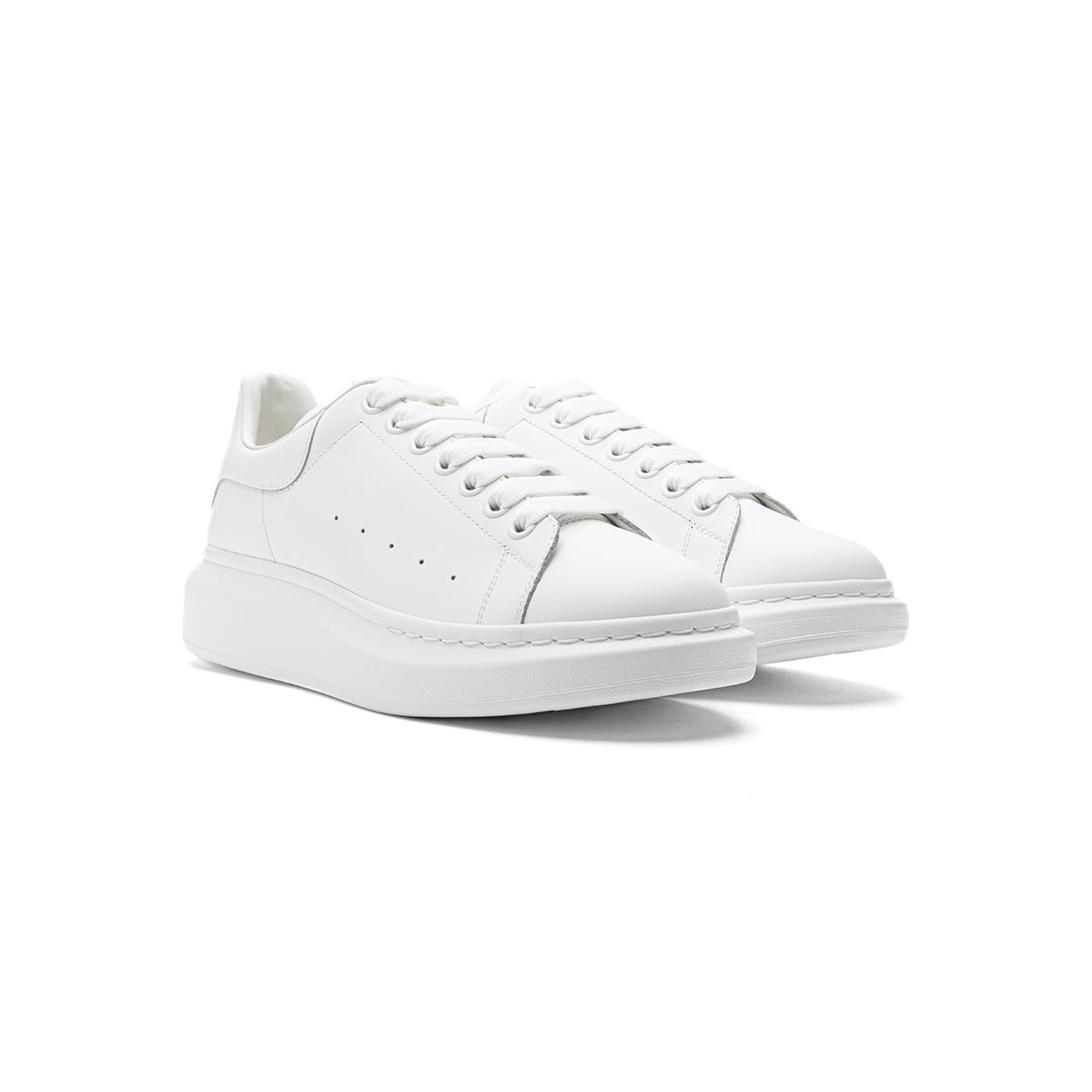 Alexander McQueen Oversized Sneaker (White/White)