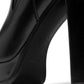 Alexander McQueen Women's Platform Knee-high Boot (Black)