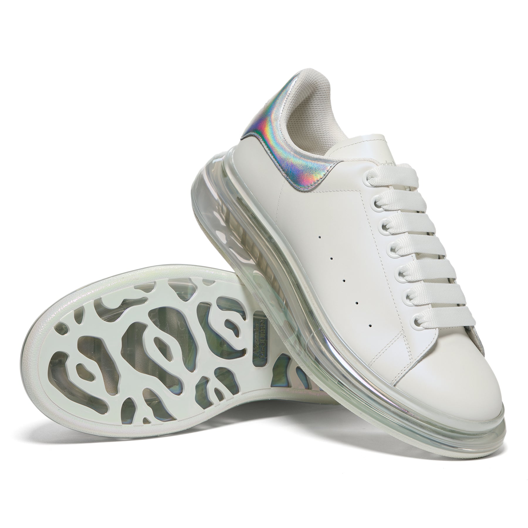 Alexander McQueen Sneakers with Transparent Sole