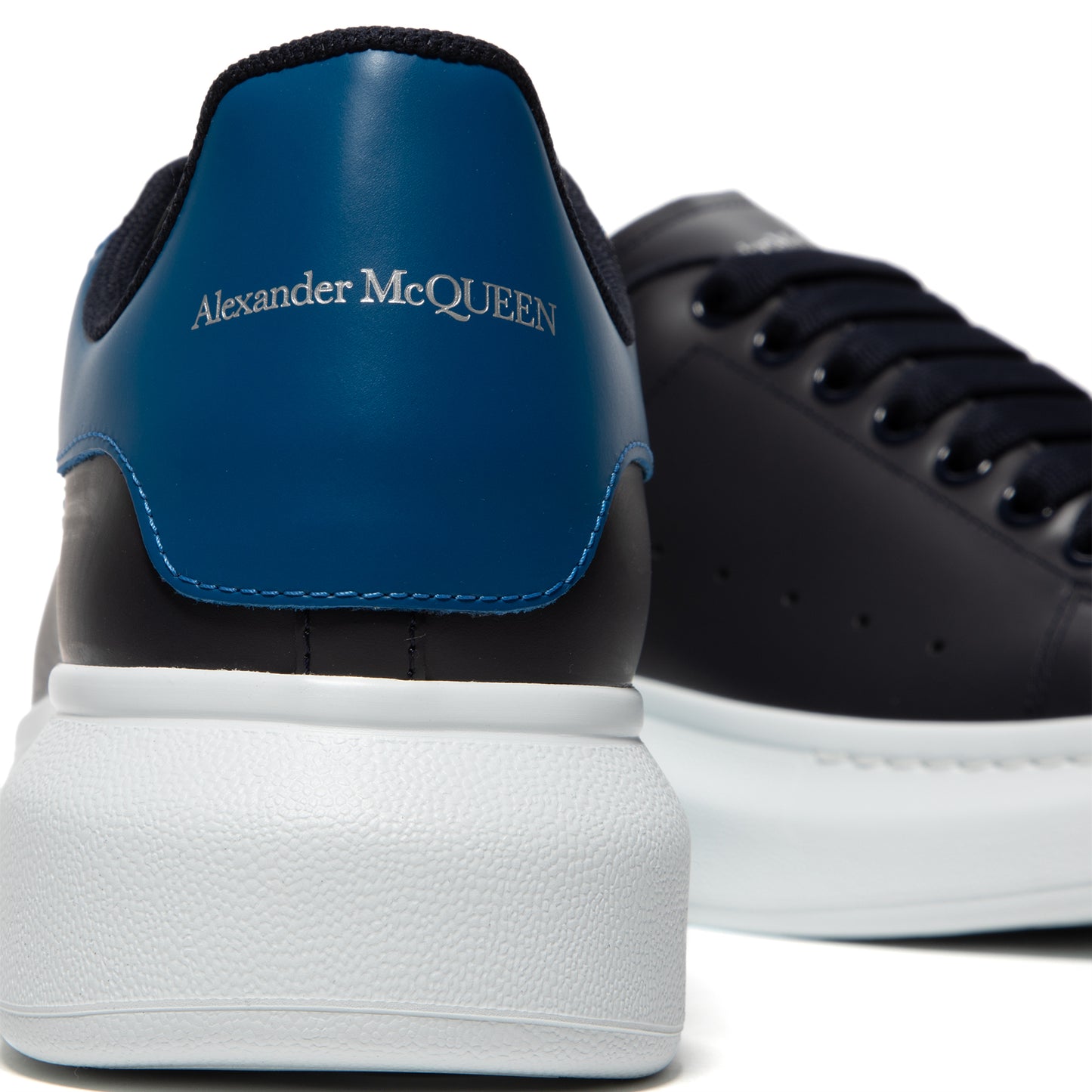 Alexander McQueen Oversized Sneaker (Navy/Ocean Blue)