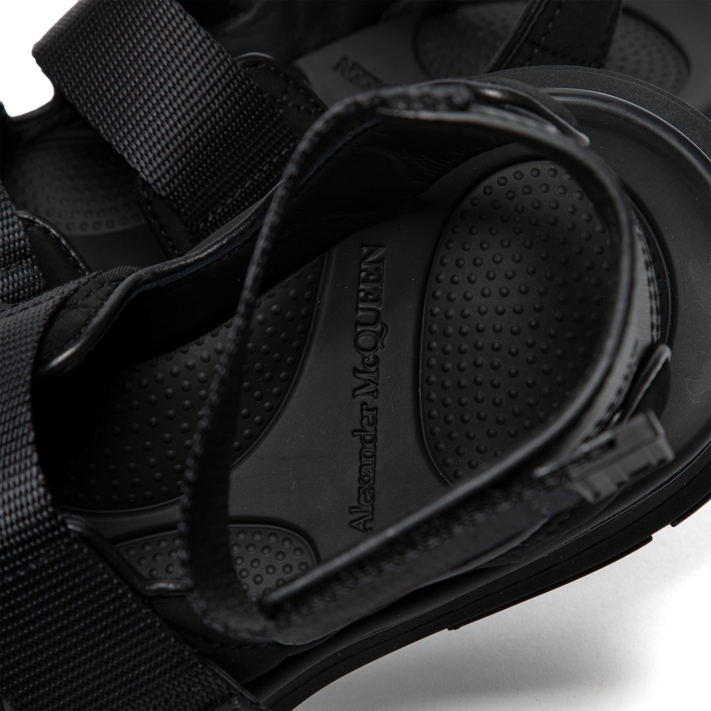 Alexander McQueen Oversized Sandal (Black)