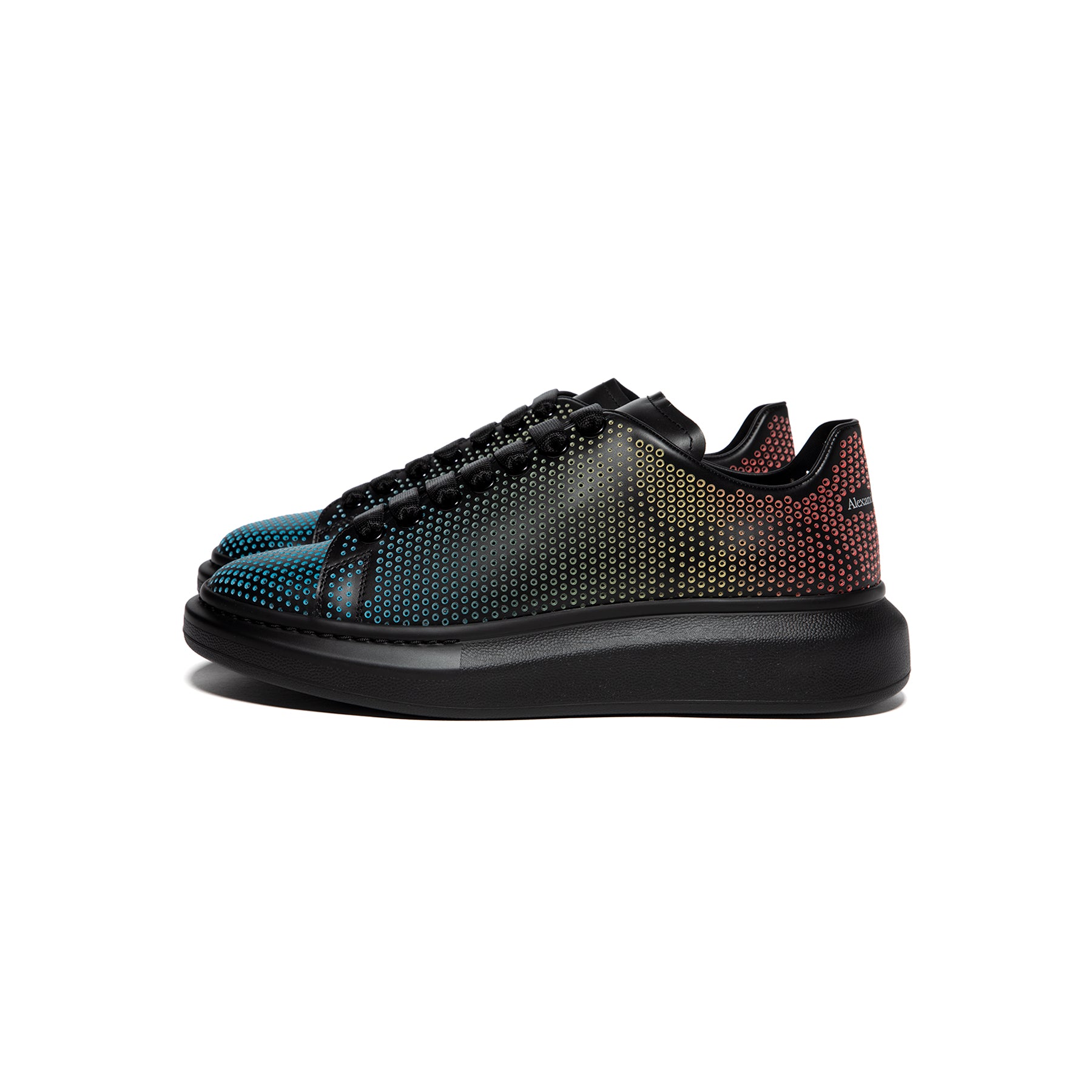 Alexander McQueen Oversized Sneaker (Black/Multi) – Concepts