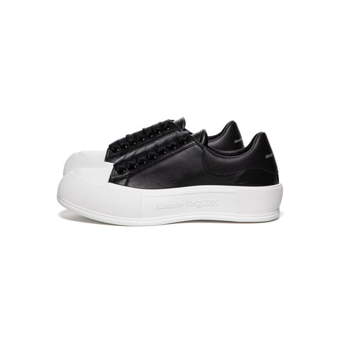 Alexander McQueen Sneaker Leather S. Gomm (Black/White)