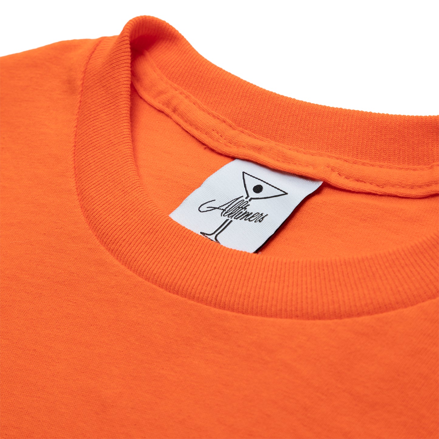 Alltimers Centered Estate Embroidered Long Sleeve (Orange)