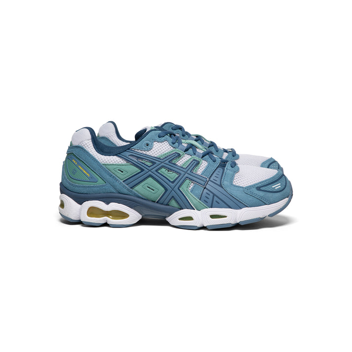 asics gel nimbus 22 grey floss peacoat