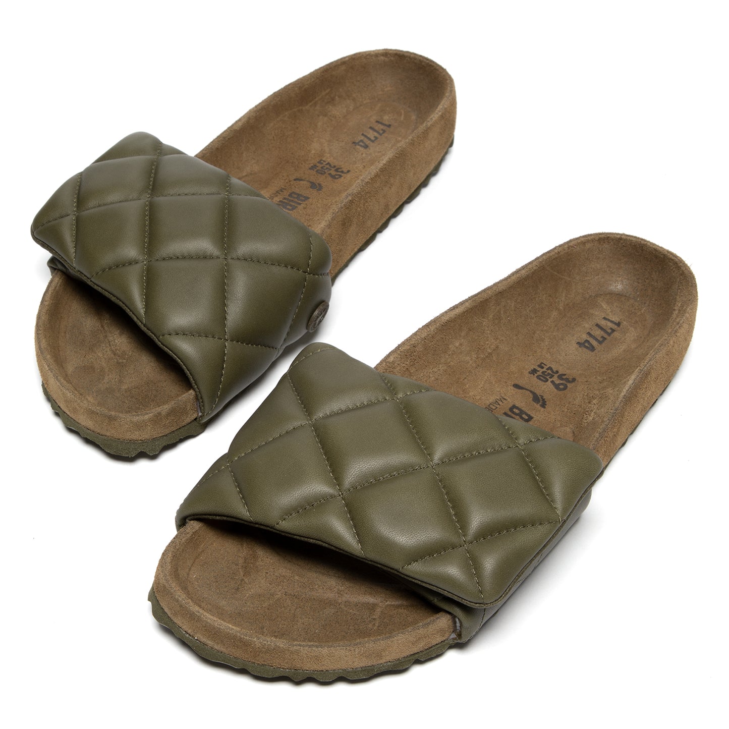 Birkenstock Sylt Padded Leather Sandals - Farfetch