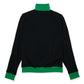 Bossi Neoprene Track Jacket (Black/Green)