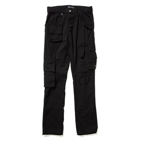 Brownstone 13 Pocket Cargo Pant (Washed Black)