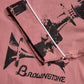 Brownstone Chess Piece Club Collar Shirt (Rose)