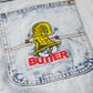 Butter Goods Harmony Denim Pants (Bleach Dye Indigo)