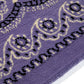 Concepts x Norseen Seabrook Paisley 4x4 Bandana Rug (Purple/Haze)