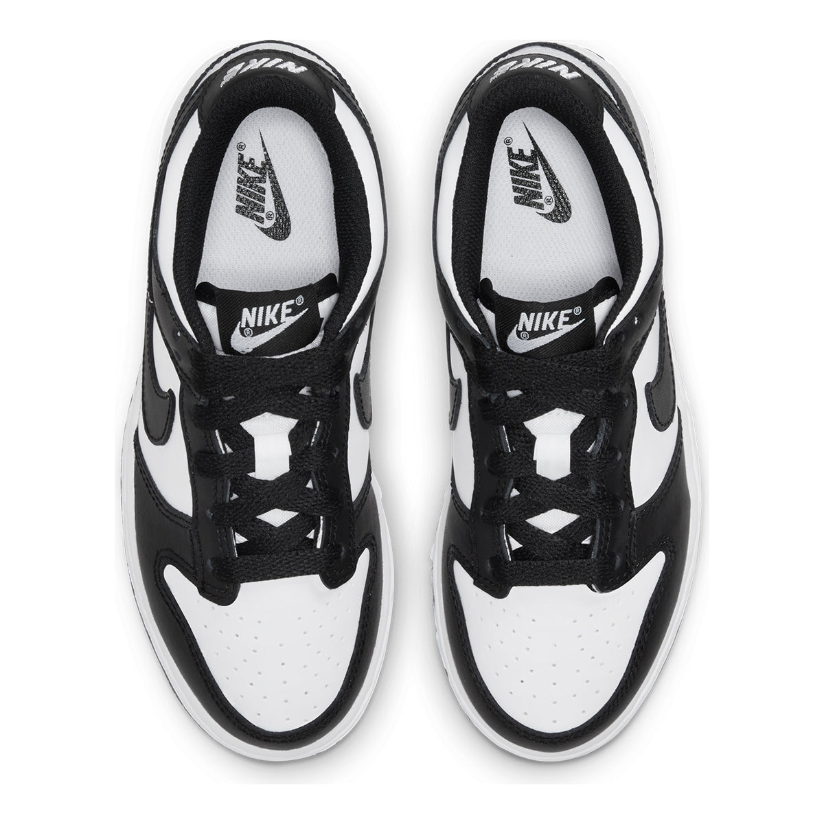 Nike Little Kids Dunk Low (Black/White)