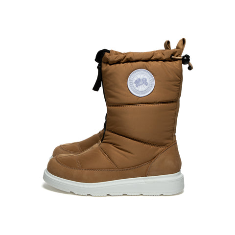 Canada Goose Cypress Fold-Down Puffer Boot (Sandalwood/White)