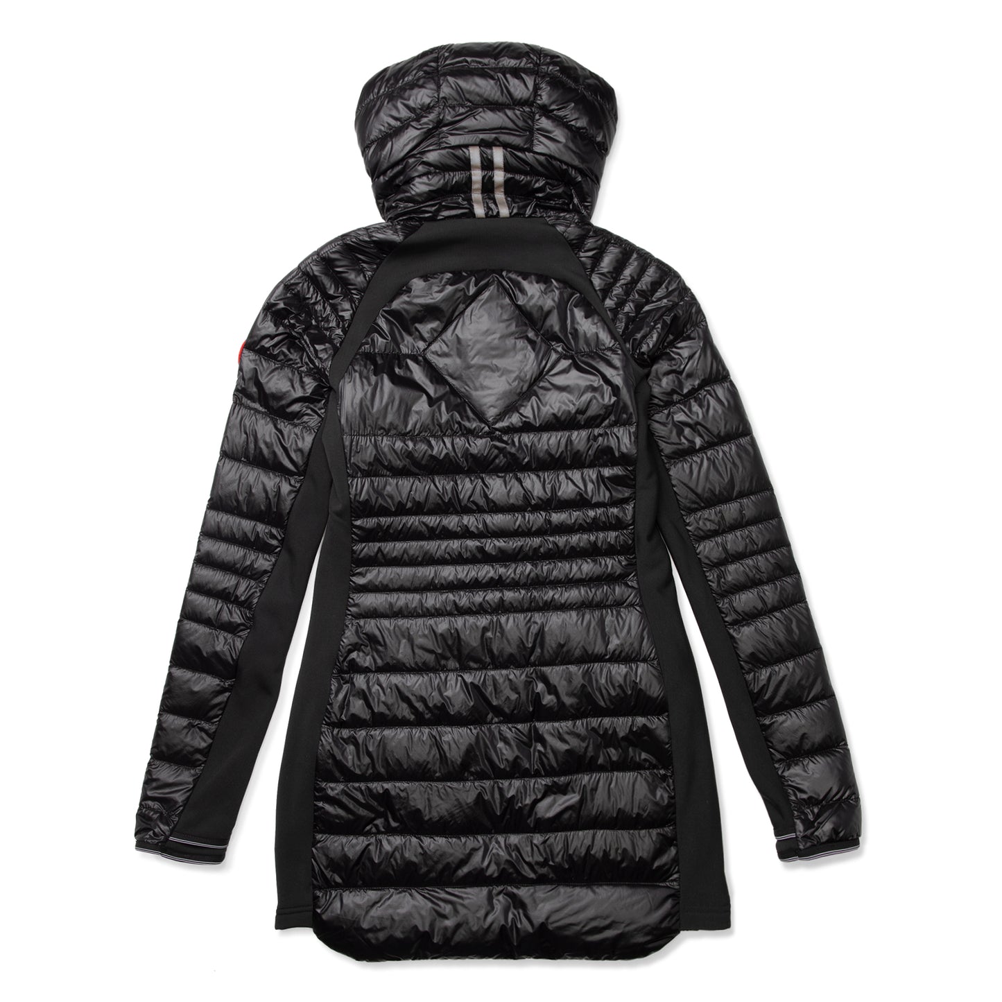 Canada Goose Womens Hybridge Lite Hooded Coat Q (Black)