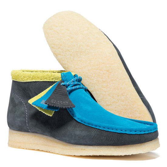 Clarks Wallabee Boot (Ink Combination)