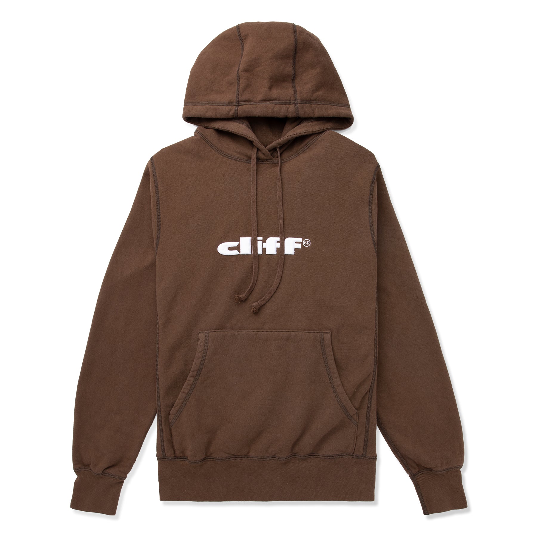 Cliff Heavy Logo Hoodie (Downtown Brown) – Concepts