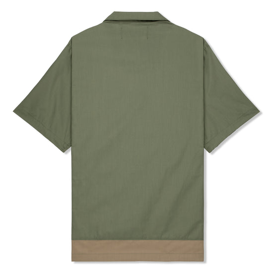 CNCPTS Camp Shirt (Cream/Green)