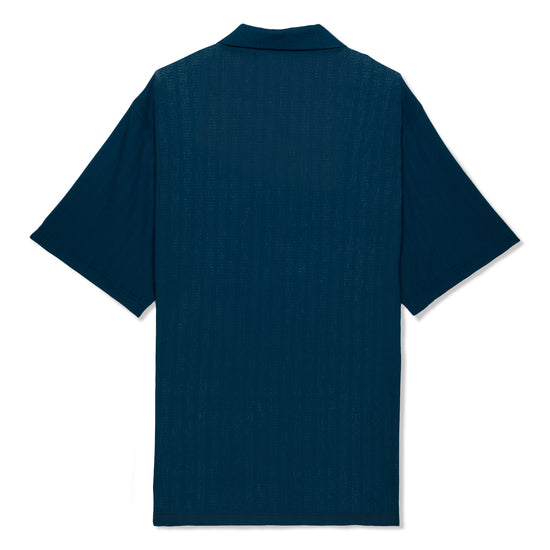 CNCPTS Knit Camp Shirt (Midnight Navy)