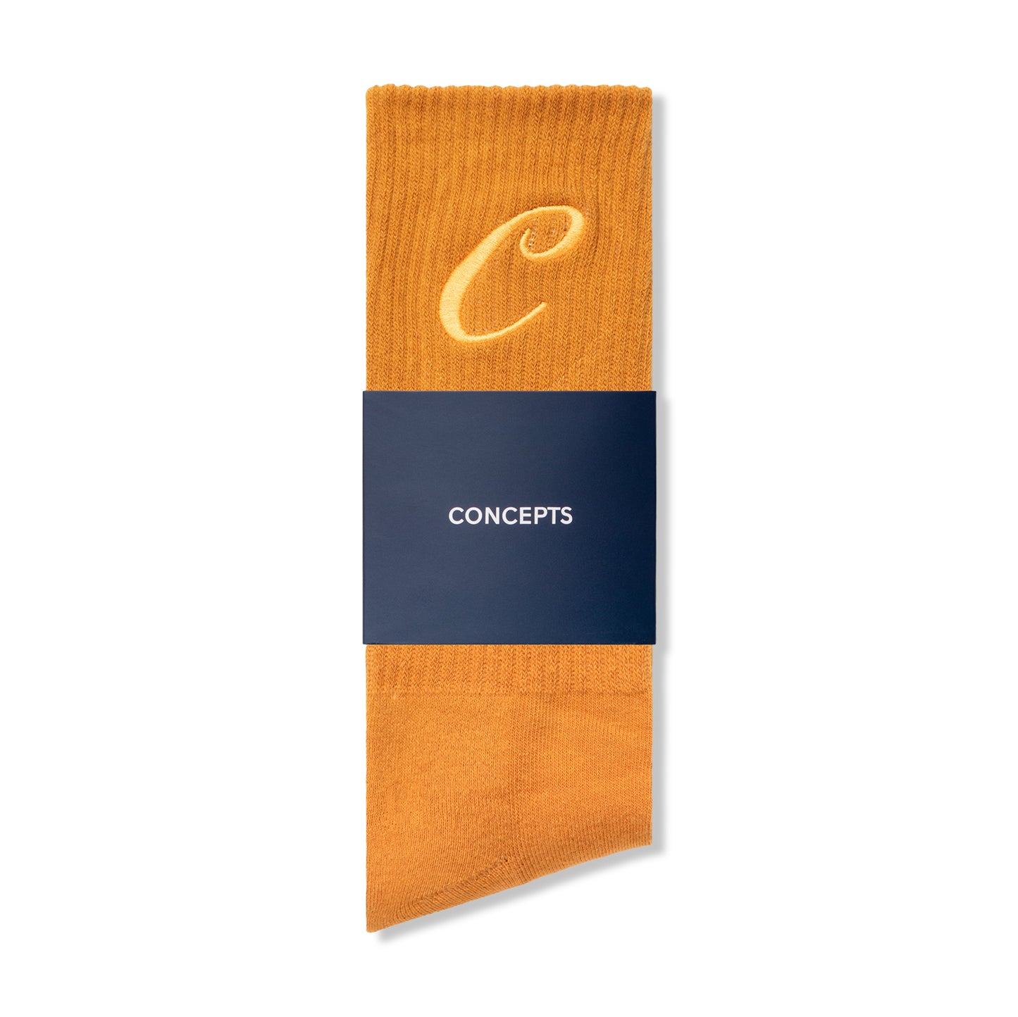 Concepts Script Sock (Burnt Orange)