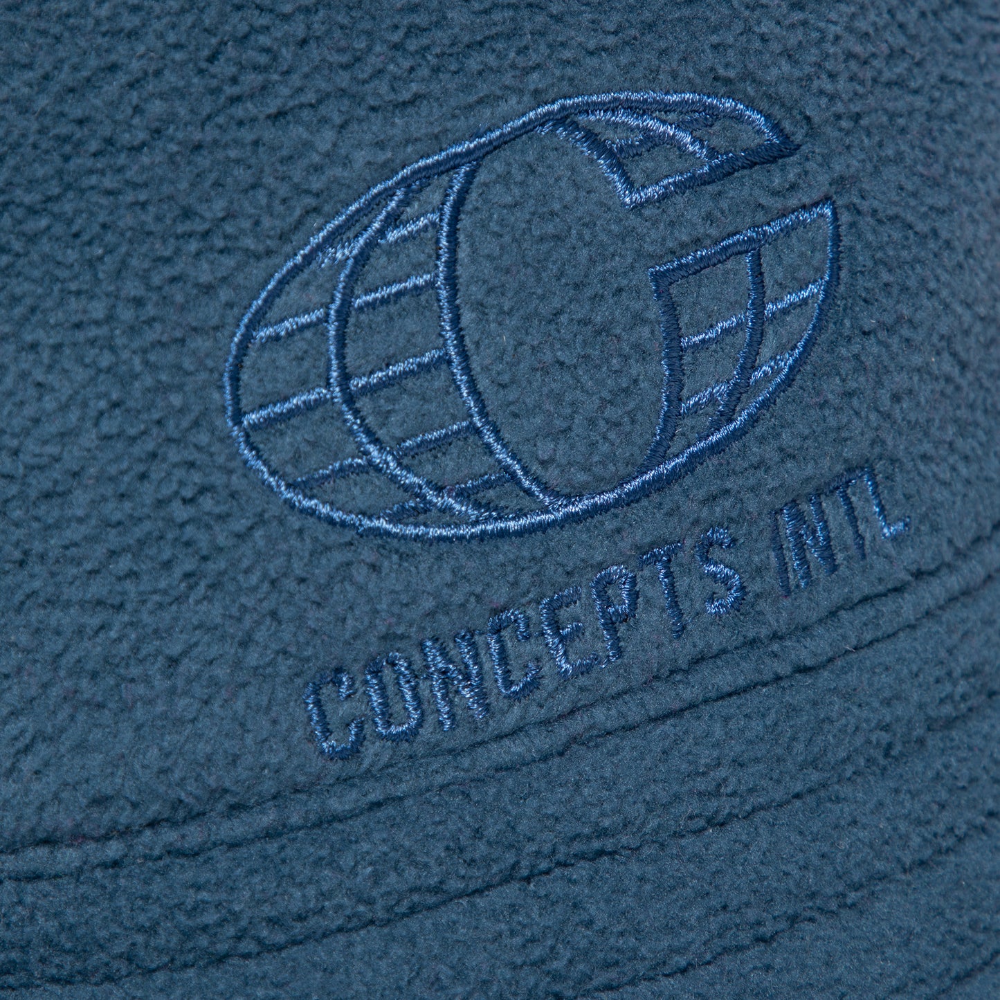 Concepts INTL Polar Fleece Bucket Hat (Navy)