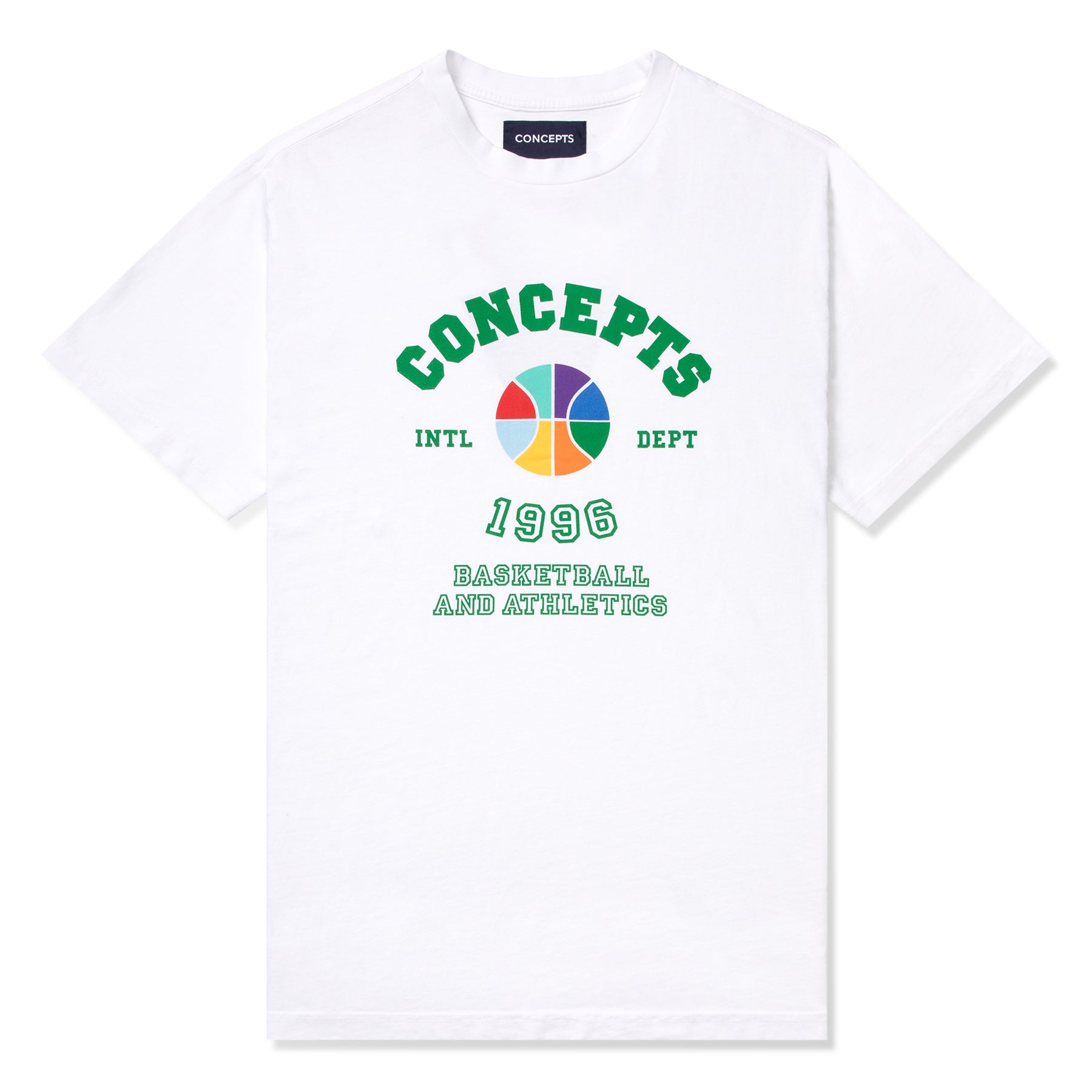 Concepts Basketball Athletics Tee (White) – CNCPTS
