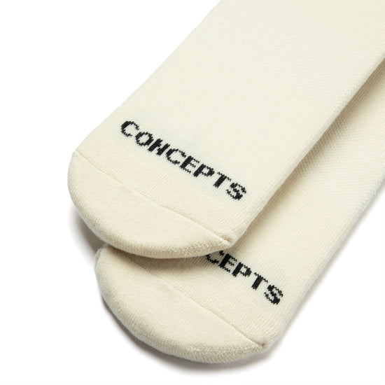 Concepts Dip Ankle Socks (Cream/Burgundy)