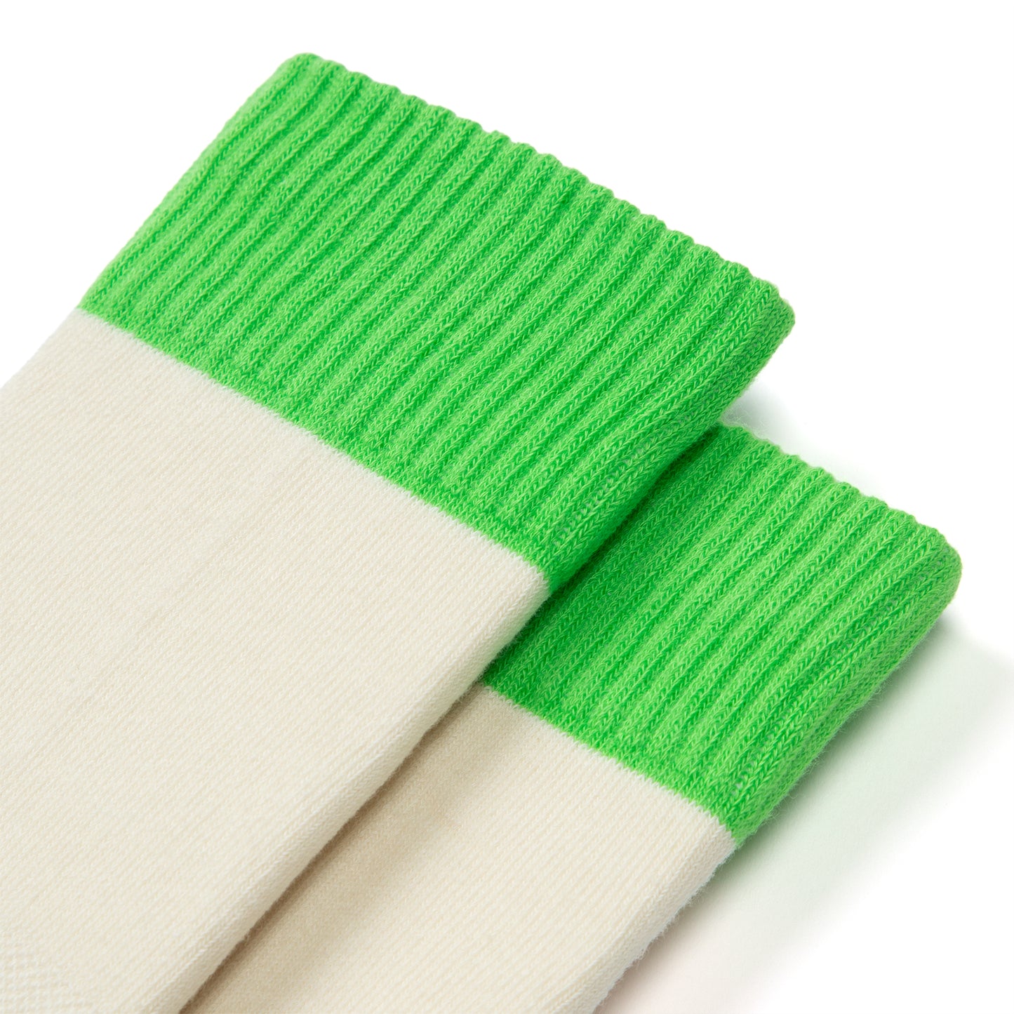 Concepts Dip Ankle Socks (Cream/Green)