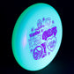 Concepts Glow in the Dark Frisbee (Pink/Multi)