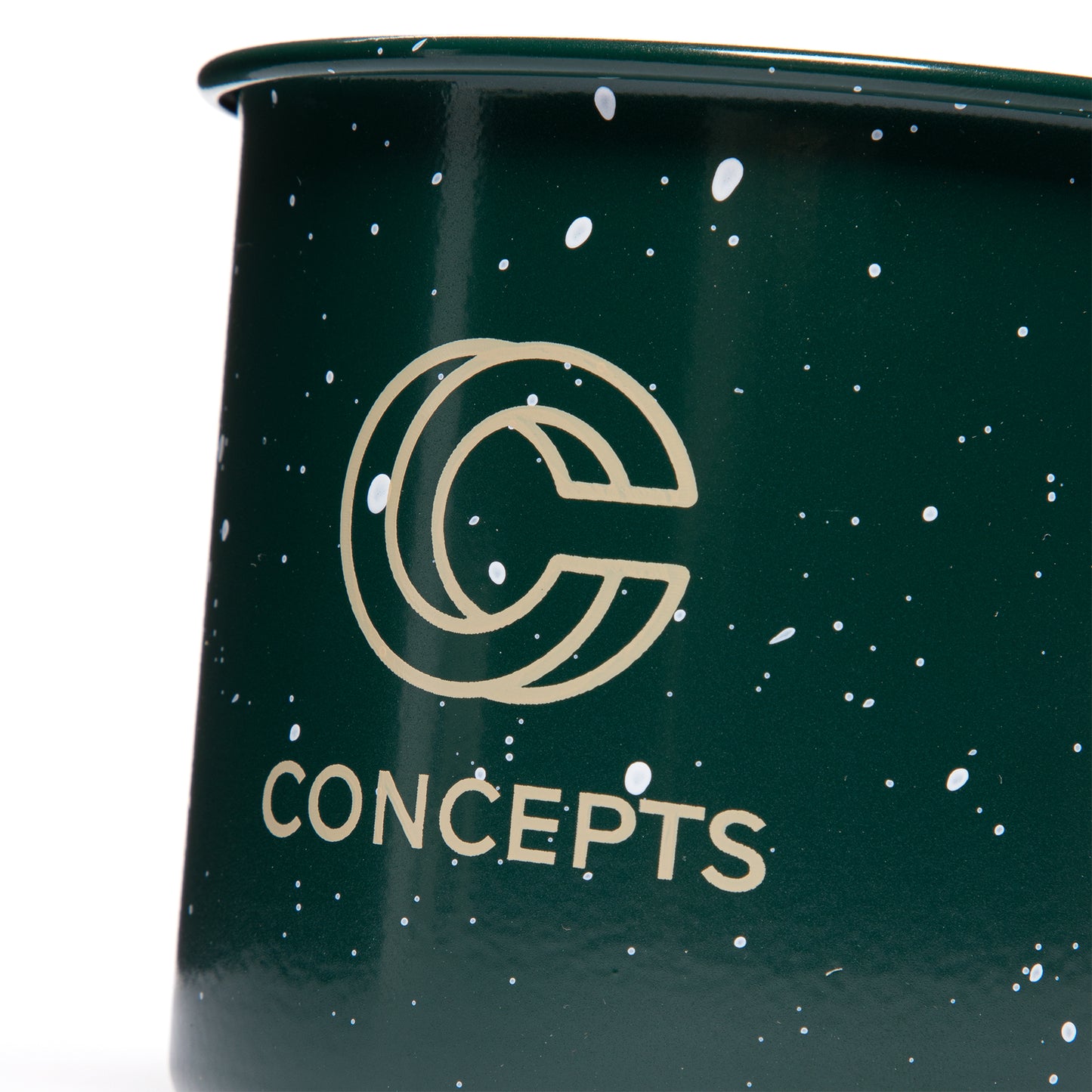 Concepts Logo Speckle 16 oz Mug (Pine)