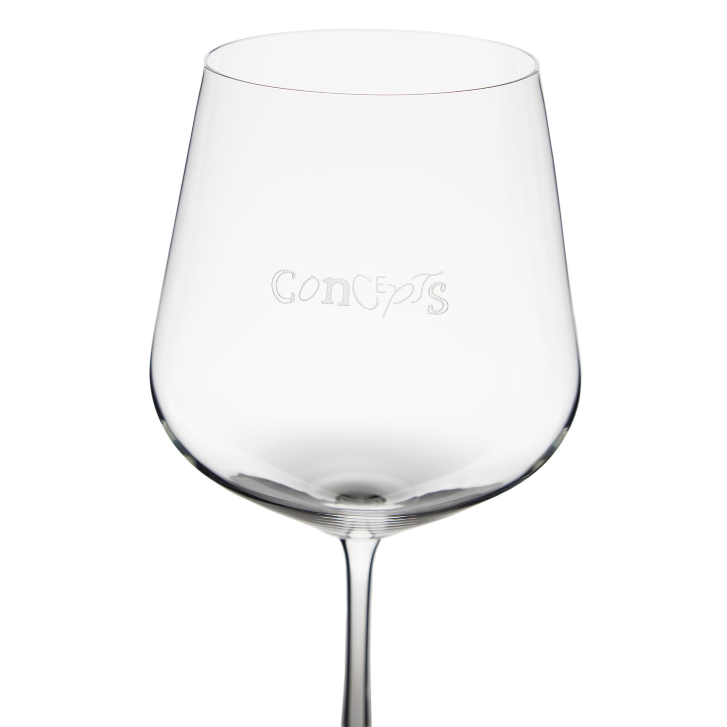 Concepts Script Wine Glass Set