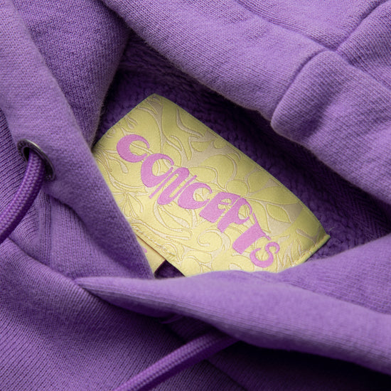Concepts Split Logo Hoodie (Purple)