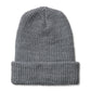 Concepts Leather Patch Beanie (Light Grey)