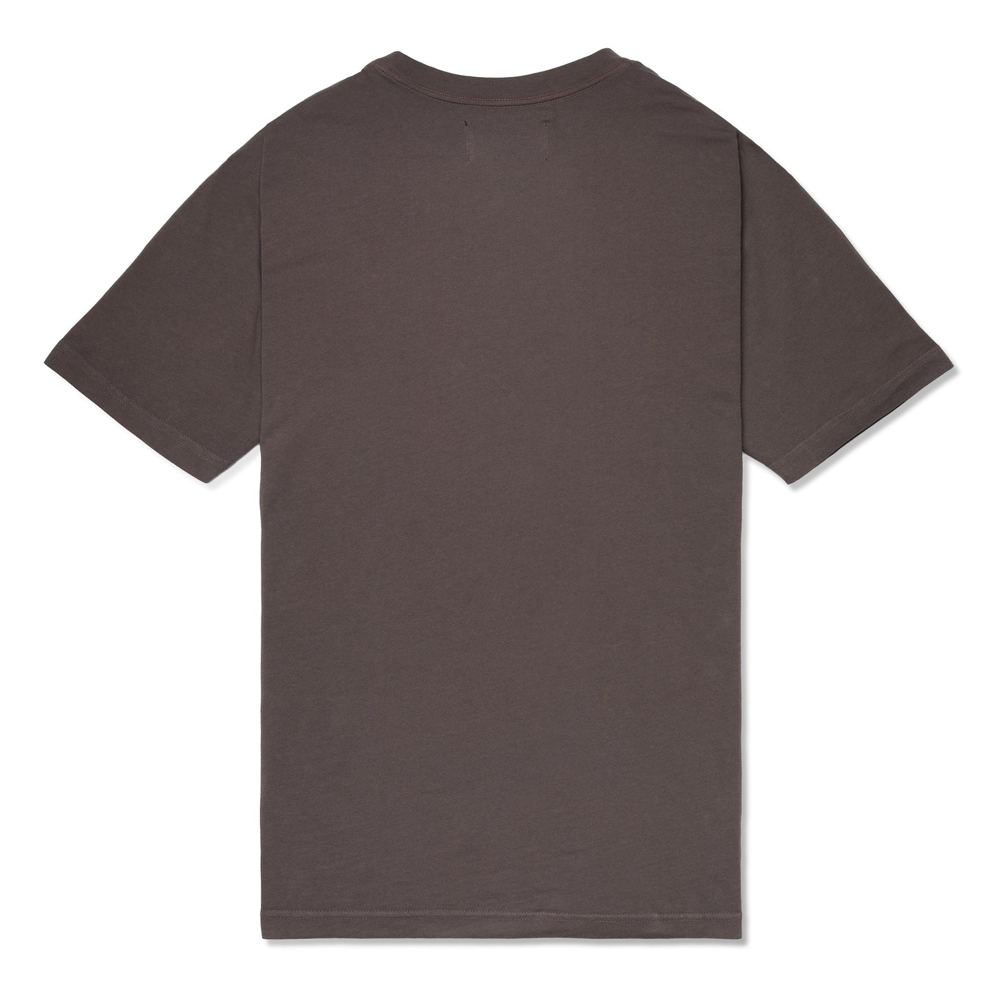 Concepts Leather Patch Tee (Cool Grey)