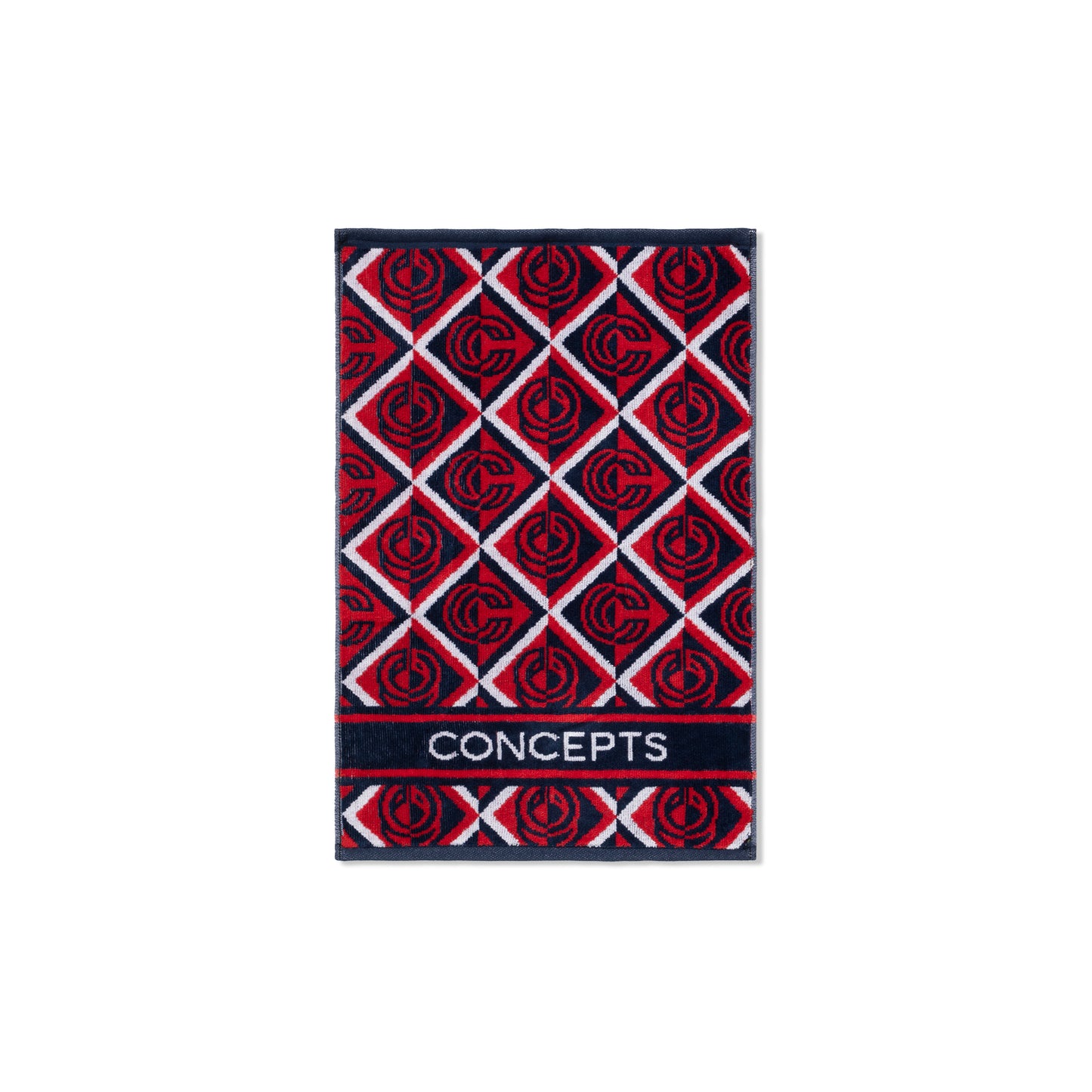 Concepts Almas Hand Towel (Navy/Red)